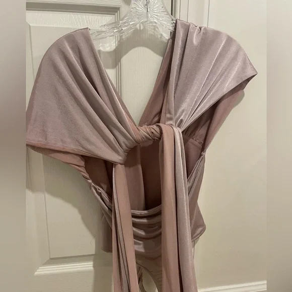 Free People Mauve “100 Ways” Bodysuit - Picture 2 of 7